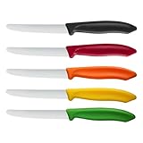 Edelstahl Steak Schneider,Fünfteiliges Ergonomisches Steakmesser Aus Edelstahl Mit Sägezahn Für Präzises Schneiden | Outdoor Grill Set Für Steaks | Für Familienfeiern Camping Picknick Nachmittagstee U