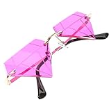 BESPORTBLE 1 Paar Personalisierte Brille women sunglasses damensonnenbrille party sonnenbrillen Strand Gläser geformt lustige für Männer Spaß frauen Stk