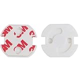 20x Steckdosen Kindersicherung, Steckdosensicherung mit Drehmechanik, Steckdosenschutz Verhindert Unfälle & Stromschläge, für Babys & Kinder, Elfenbeinweiß