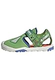 adidas Unisex Kinder Minecraft Terrex Captain Toey 2.0 Sandals, semi lucid lime/ray blue/semi impact orange, 38 EU