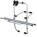 Fahrrad Heckträger - Fahrradträger Heckklappe - VDP Steelbike 2 - universal Auto Fahrradträger - Heckklappenträger mit Schienen - Fahrradheckträger fürs Auto - Befestigung Kofferraumklappe - 2 Räder