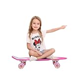 Kedia Skateboard, Kinderskateboards, LED Light Wheel Silent Skateboard, Mit einem Einhorn Muster