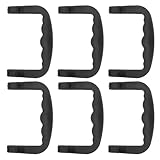 ROMISBABA 6 Stück Ersatzgriff aus Kunststoff für Haustier Transportboxen Kompatibel mit Hundebox Katzen und Kleintierkäfig Abnehmbarer Ergonomischer Griff für Komfortables Tragen Reisen