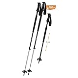 KOMPERDELL Wanderstock Ascent TI 2 Tourenskistock, Trekkingstock, Skistock - Silber