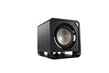 Polk Audio HTS 10 Aktivsubwoofer für Heimkino Soundsysteme und Musik, 10' Bass Box, 200 Watt, Schwarz