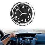 Dashboard Uhr, Motorraduhren, Car Clock, Mini Fahrzeug Armaturenbrett Uhr, Mini Auto Armaturenbrett Uhr, Quarz-Autouhr, Auto Air Vent Clip Uhr, für Auto Innendekoration kleine Wanduhr Home Decor