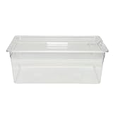 Riuulity 25L Slow Cooker-Behälter mit Deckel, Lebensmittelaufbewahrungskoffer, Mehrzweck-PP, Transparenter, Durchsichtiger Behälter, Transparenter Niedrigtemperatur-Kocherbehälter