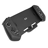 Garsent Controller für Switch OLED 6-Achsen-Gyro Dual Motor Vibration Handheld One Piece Joypad Controller Ersatz mit 4 Spielkartensteckplätzen (BLACK)