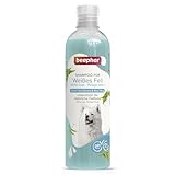 BEAPHAR - Shampoo Für Weißes Fell - Unterstützt Die Natürliche Fellfarbe - Hautfreundlich - Mit Grünem Tee Und Aloe Vera - Ph-Neutral - 0% Parabene, Silikone - Frischer Duft - Vegan - 250 ml