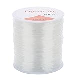 Mehrzweck-Kristallperlen, elastischer, starker und flexibler Polyesterfaden für Schmuckliebhaber, elastische Kordel