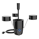 SunSun CSP-250 Schwimmskimmer für Teiche bis 40 m², 2500 l/h 45 W, Skimmer mit Springbrunnen, Blättersammler mit Pumpe, Gartenteich Teichpflege