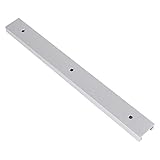 Cheotime Aluminium T -Strecke, T -Schlitzschiene -Guide Universal Double Cut Profile Gehrungs -Jig -Fixture -Slot für Holzbearbeitungsbohrer Pressetisch Workbench Sägen Router (300 mm)