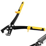 Profil Verbundzange Trockenbau für Stahlbolzen, Profilverbundzange, Stanzschloss Trockenbau Handwerkzeug, Hohe StäRke, Anstrengung, Trockenbauzange, für Den Bau In HäUsern BüRos Lagerhallen Usw