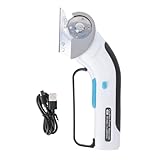Garosa Kabelloser Elektrischer Rollschneider, Elektrische Stoffschere, Kabelloser Kartonschneider mit LED-Licht und Sicherheitsverriegelung für Stoffe, Leder, Teppiche, Schwamm