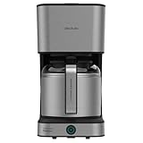 Cecotec Tropfkaffeemaschine Coffee 66 Drop & Thermo, 950 W, 1,2 L, 10 Tassen, ExtremeAroma-Technologie, Tropf-Stopp-Funktion, Wasserstandsanzeige, Wiederverwendbarer Netzfilter, Überhitzungsschutz