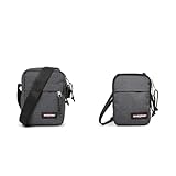 EASTPAK THE ONE Umhängetasche, 27 L - Black Denim (Grau) & BUDDY Umhängetasche, 27 L - Black Denim (Grau)