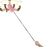 Möbel Staubwedel Mit Teleskopstange, Robuster Deckenventilator Reiniger Staubmagnet, Wiederverwendbarer Bürstenreiniger Für Friseur Computer Haushalt Auto Studentenwohnung Decke Boden