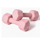 hanteln Set 2 Stück Hexagonal Frosted Dumbbells Kunststoff Dip In Hantel Eignungdumbbells Speziell for Frauen Bodybuilding verstellbare hanteln (Color : 4 kg/Pair)