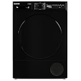 Telefunken Kondenstrockner T-11-400-B / 7 kg / 15 Programme/Startzeitvorwahl/Knitterschutz und reversible Trommelbewegungen/Schwarz