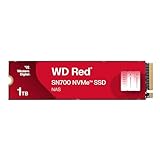 WD Red SN700 NVMe SSD 1 TB (SSD für NAS-Geräte, 24/7‐NAS‐Workloads, Dauerhaltbarkeit von bis zu 2.000 TBW, Kompatibilität mit vielen NAS-Systemen)