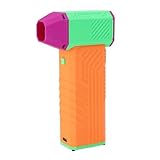 Depisuta Elektrischer Luftduster, 130000 U/Min Handheld Wiederaufladbares Luftgebläse mit Einstellbarer Windgeschwindigkeit für Computertastaturwagen Im Freien Im Außenbereich