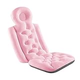 Ganzkörper-Badewannenkissen und rutschfeste Spa-Badewannenmatte, Matratzenauflage mit dicken Schichten, tolle Rückenstütze für Erwachsene, 2