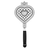 Herz-Waffeleisen, antihaftbeschichtete, doppelseitige Waffeleisen-Pfanne aus Aluminiumlegierung, Kuchen-Backform, Küchengeräte für das Heimrestaurant