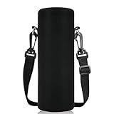 JEYORZY 1pcs Trinkflaschenhalter, Premium Neopren Tragbare Isolierte Trinkflaschenhalter Tasche, Verstellbarem Schultergurt, Wasser-Flaschen-Hülse, Wasserflaschenhülle Isolierbeutel für Wasserflaschen