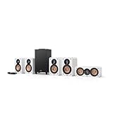 Teufel Ultima 20 Concept 5.1 Surround Soundsystem, Komplettsystem Heimkino mit integriertem AV-Receiver, Bluetooth, Dolby Audio, USB-C-Soundkartenfunktion, HDMI ARC CEC (Weiß)