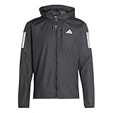adidas Herren Own The Run Jacket Jacke, Black/White Pocket, L