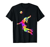 Volleyball Mädchen Volleyballerin Frauen T-Shirt