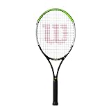 Wilson Tennisschläger Blade Feel 26, Für Kinder und Jugendliche ab 11 Jahren, Aluminium/Fiberglas, Grün/Grau/Schwarz, WR055410U