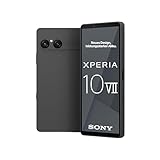 Sony Xperia 10 VII - 6,1' 19,5:9 OLED mit 120 Hz, Lange Akkulaufzeit - 5.000 mAh Akku, DREI Brennweiten, 3,5mm Audio, Android 15, IP65/68, Dual SIM hybrid, Charcoal Black