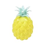 Dekompression Fruchtspielzeug Squeeze Vent Ball Ananas-Form Handgelenks-Squeeze-Spielzeug für Kinder Erwachsene Stressabbau, zufällige Farbe