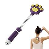 Teleskopischer Rückenkratzer | Schaber-Werkzeug aus Edelstahl, Teleskop-Rückenkratzer, für Männer und Frauen, Erwachsene, Vater und Mutter, Ihn und Sie