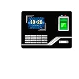Stechuhren für Mitarbeiter kleiner Unternehmen, Anwesenheitssystem, Fingerabdruck, TCP/IP, USB, Passwort, Zugangskontrolle, Bürozeituhr, Mitarbeiteraufzeichnungsgerät, biometrische Maschine Stunden au