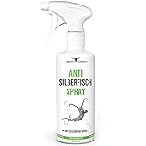 Silberfisch-Spray zum Silberfische bekämpfen | Anti-Silberfisch Mittel & Geruchlose Universalabwehr für drinnen mit Langzeitwirkung | Silberfisch Abwehr | Anti Silberfisch Spray URBAN Forest 500ml