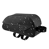 Fahrradtasche für Oberrohr, magnetische Tasche für Fahrradrahmen – Zubehör zur Organisation von tragbaren Fahrrädern für Handschuhe, Handys, Schlüssel