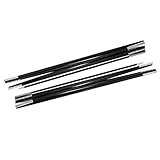 Tnfeeon Fiberglas-Zeltstange, Leichte Stützstange für Campingzelte für 7–8 Personen, 4,9 M Tragbare Ersatzteile für Wandern und Rucksackreisen