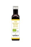 SPICE BIO Bourbon Vanille Extrakt, 75 ml natürliches Vanilleextrakt flüssig aus BIO Vanille, hochwertige Essenz aus Madagaskar Vanilleschoten, ideal zum Backen & Verfeinern, OHNE Alkohol