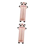 minkissy 2 Stck. Fußmessgerät für Junge Mädchen Schuhgrößenmessung mit Süßem Tiermuster für Präzise Fußmessung von Jahren Werkzeug zur Auswahl der Richtigen Schuhgröße