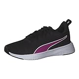 PUMA Unisex Flyer Flex Laufschuh, Black Black Deep Orchid, 39 EU