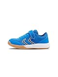 hummel Unisex Kinder Multiplay Flex Vc Jr Sneaker, Blue White, 34 EU