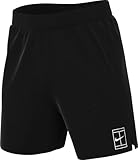 Nikecourt Advantage Dri-Fit Tennisshorts (Herren, Ca. 20,5 cm), Black/White, FZ9322-010, L
