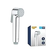 GROHE Vitalio, Bidet-Handbrause für das WC (Dusckopf mit 1 Strahlart, mit Druckknopf, langlebige Oberfläche, leicht zu reinigen), chrom, 26351000