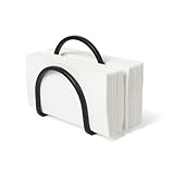 Umbra 1005748-040 Squire Serviettenhalter, Iron, Schwarz