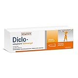 Diclo-ratiopharm® Schmerzgel: schmerzstillendes, entzündungshemmendes Gel bei rheumatischen Erkrankungen, Gelenkschmerzen, Prellungen und Zerrungen. Diclofenac-Natrium. 150 g