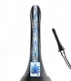 Po Dusche Duschbrause Einlauf Duschkopf - Analdusche Aufsatz Brause für die gründliche Darmspülung Zuhause, Po Dusche mit 7 Sprühlöchern,Schwarz