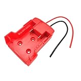 SOPOTUTU Sicherer Power Wheels Batterieadapter mit Hitzebeständigem Gehäuse und Robustem Kabel für Stromabgabe an Elektrowerkzeuge und Rc