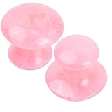 Dokeno Naturharz Massagewerkzeug, 2 Stück Pilzform Eye Flowies Gua Sha Set, Gua Sha Pilz Massage Steine, Ergonomisch Massagestein, für Gesicht, Hals und Augen